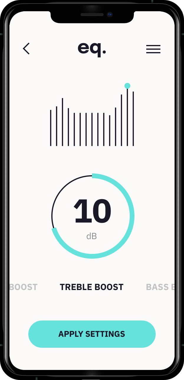 equalizer setting